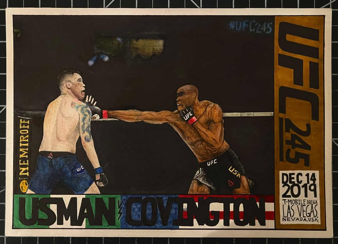 Usman Vs Covington UFC 245