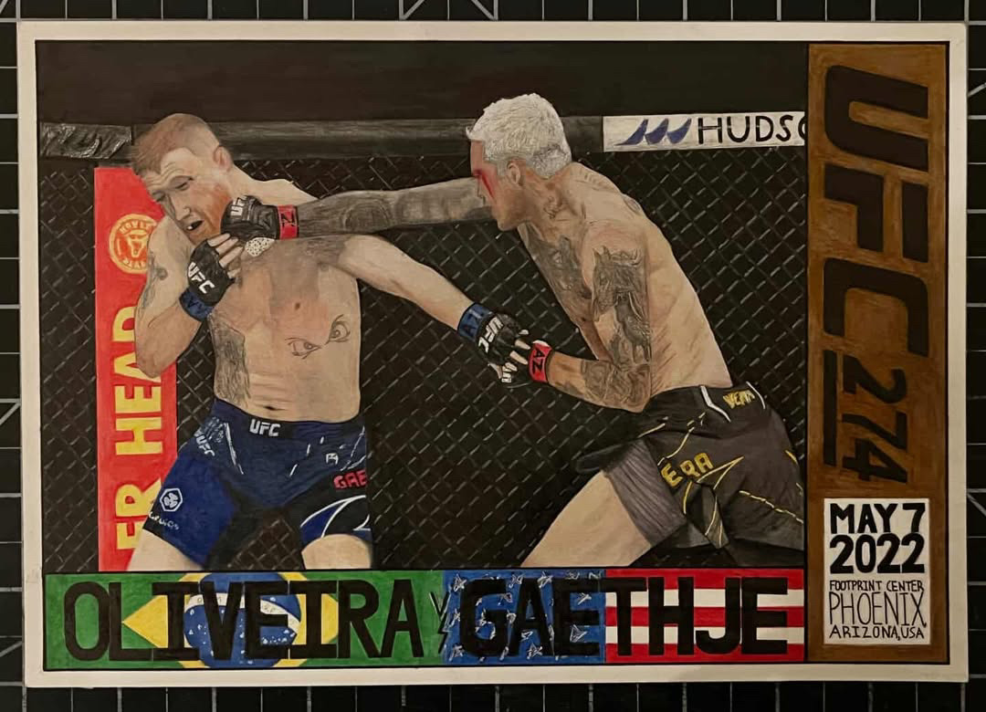 Oliveira vs Gaethje UFC 274